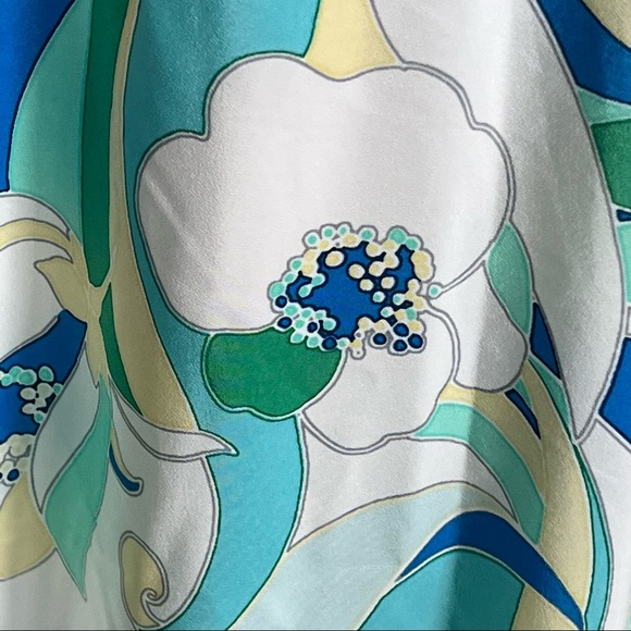 Tahari Floral Halter Dress Sz 10 with Pockets NEW - Picture 2 of 12